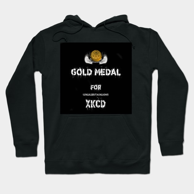 Gold Medal for Understanding XKCD Award Winner 3D Hoodie by PlanetMonkey